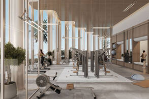 ONE B Tower at Sheikh Zayed Rd interior